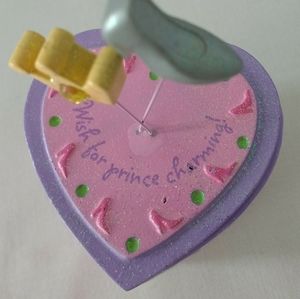 Prince Charming trinket box, notepad and 2 doorknob hangings